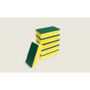 Estropajo Fibra Verde Salvauñas 6 Unidades