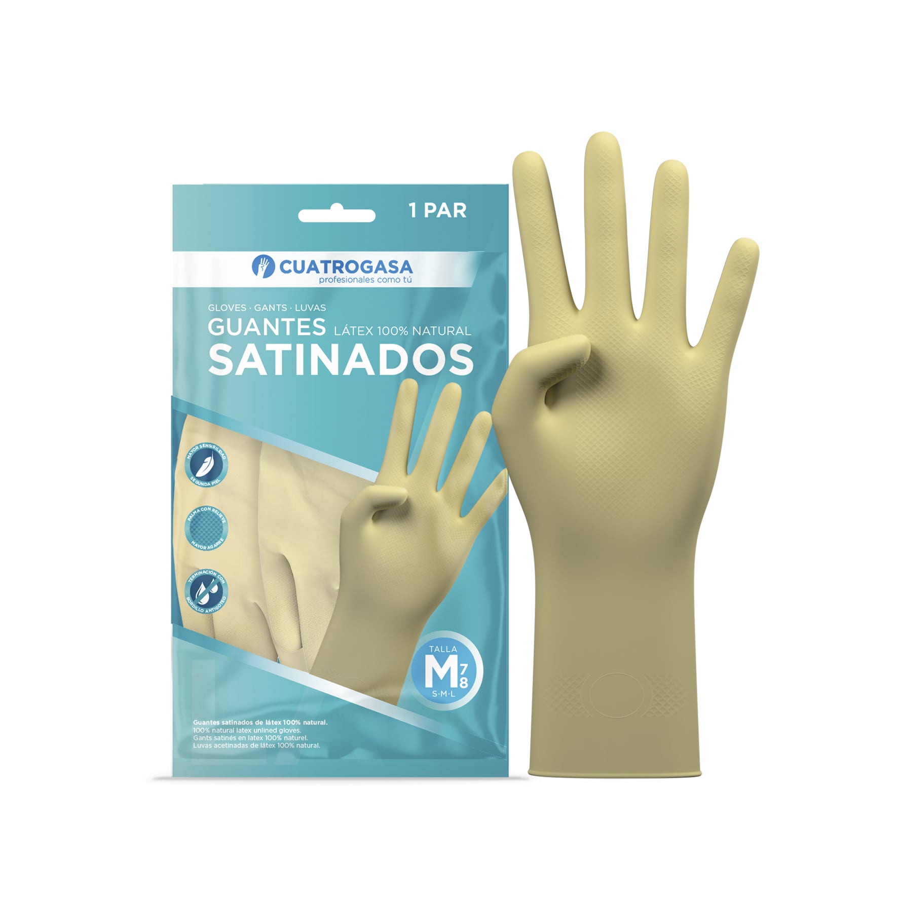 Guante LáTex Satinado