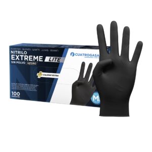 Guante Nitrilo Ext-Lite Sp Negro