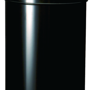 PAPELERA PUSH NEGRA 40L