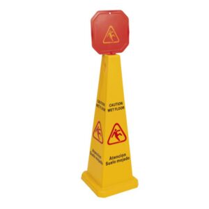 SEÑAL PIRAMIDE SUELO MOJADO